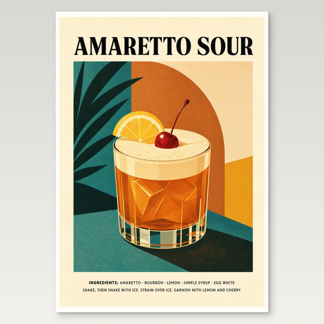 Amaretto Sour Poster