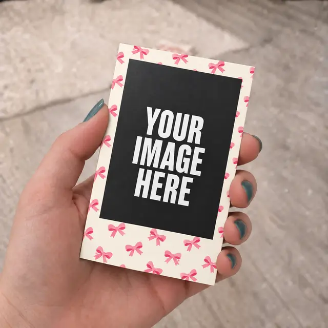 Ribbon Bows Polaroids