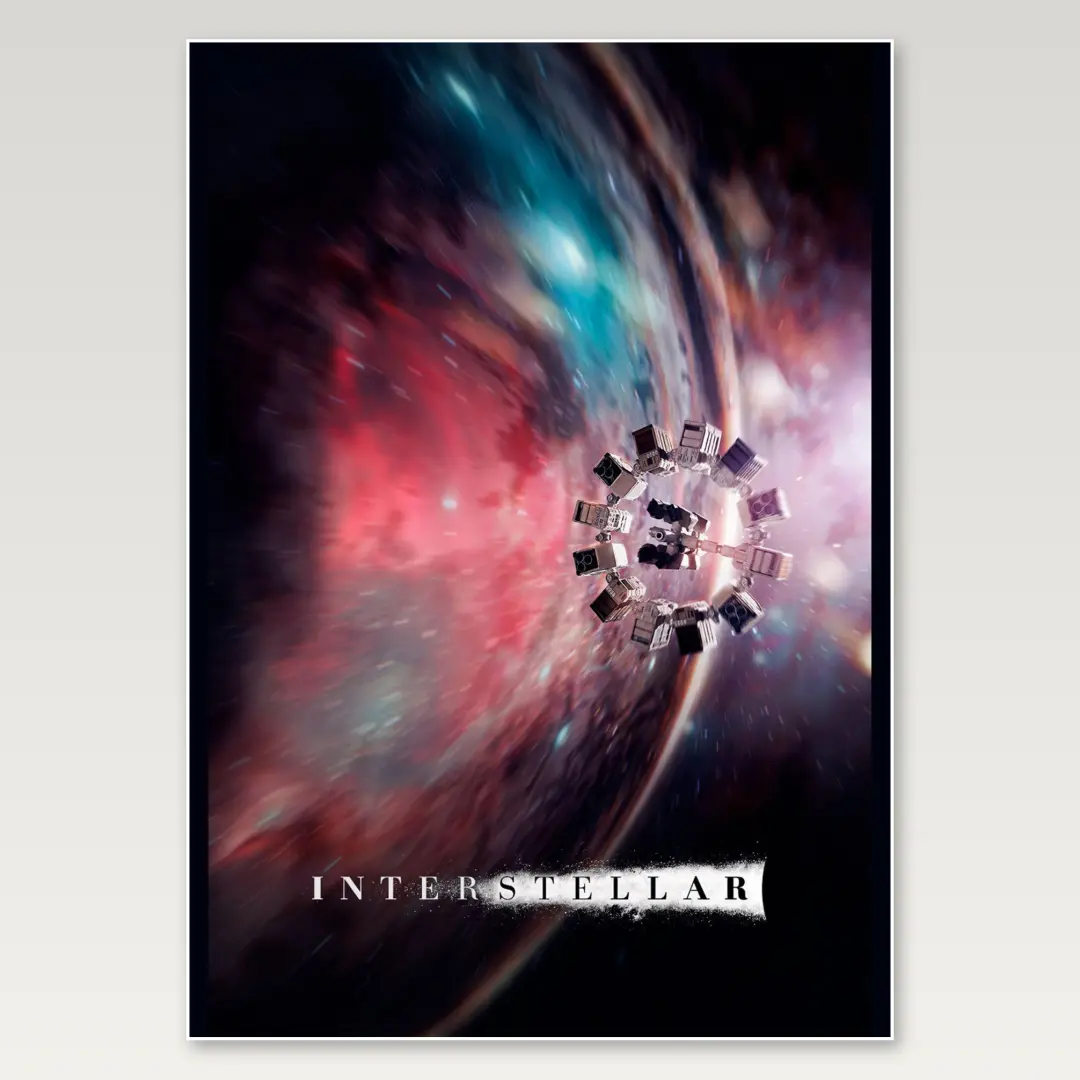 ملصق فني Interstellar A4