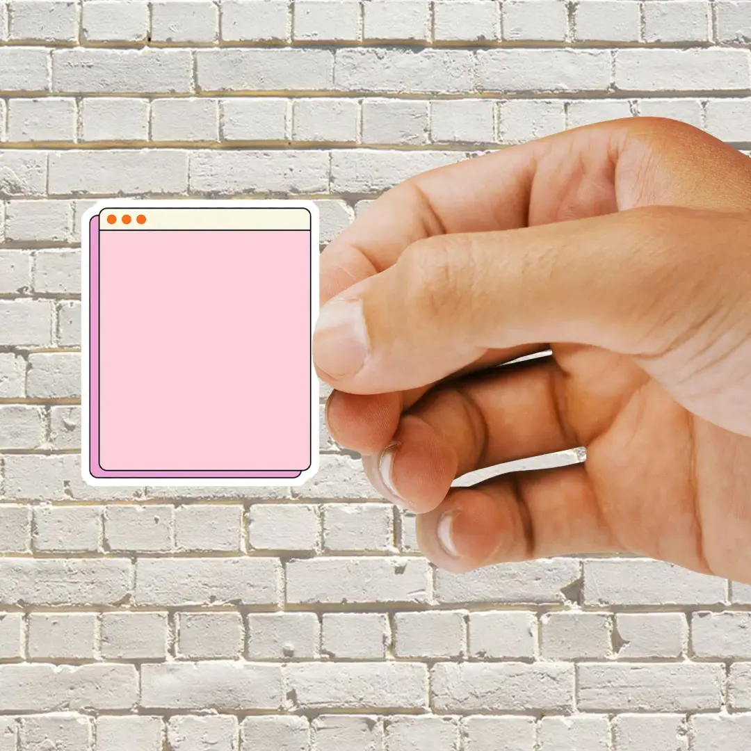 Pink Browser VSCO Sticker