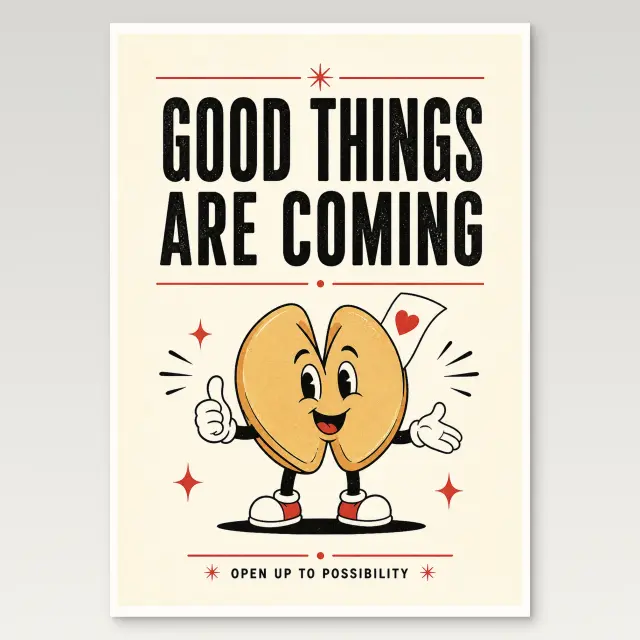 Fortune Cookie Poster