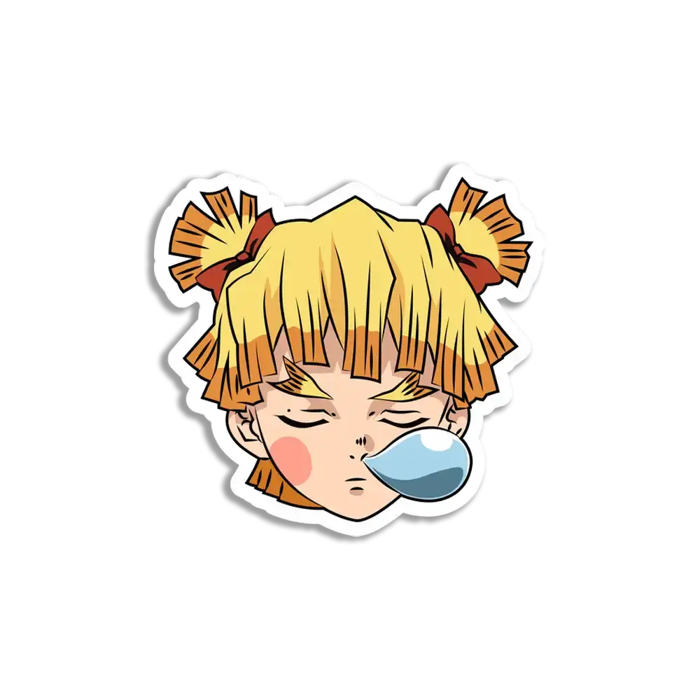 Zenitsu Agatsuma Rotz Sticker