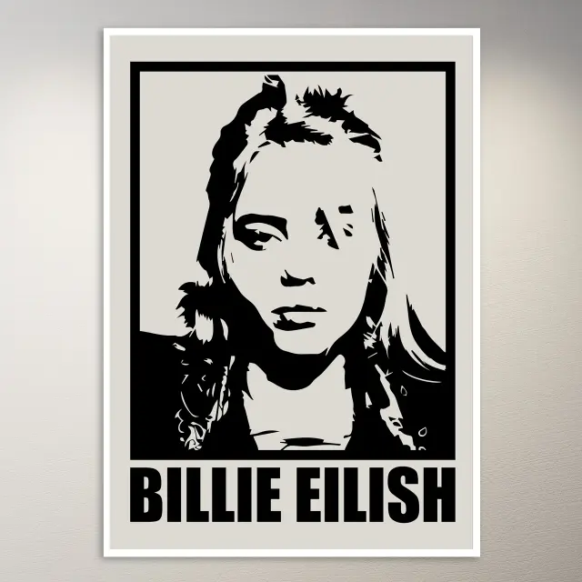 Billie Eilish Poster | Musik-Poster