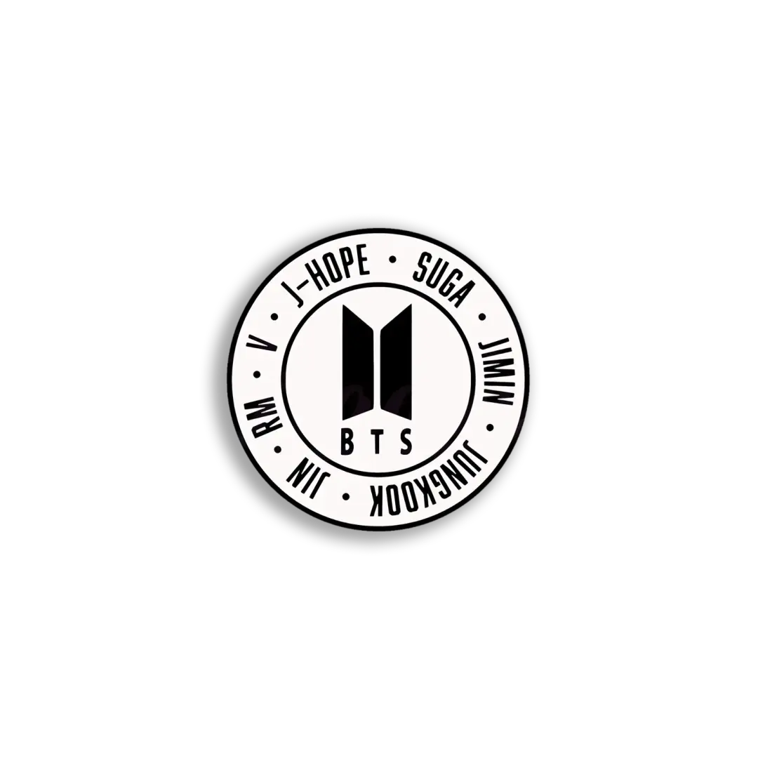 BTS Logo Badge Sticker