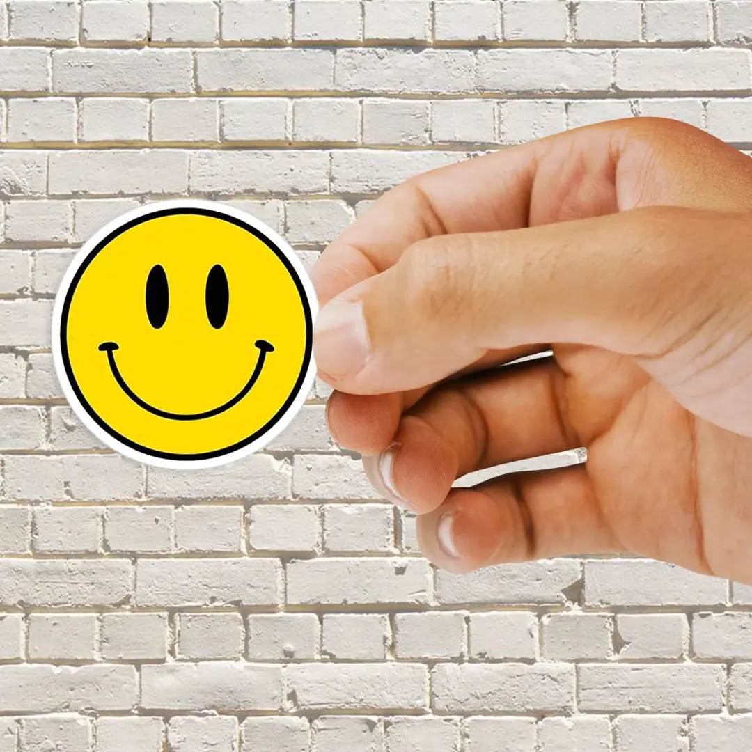 Smiley face Sticker
