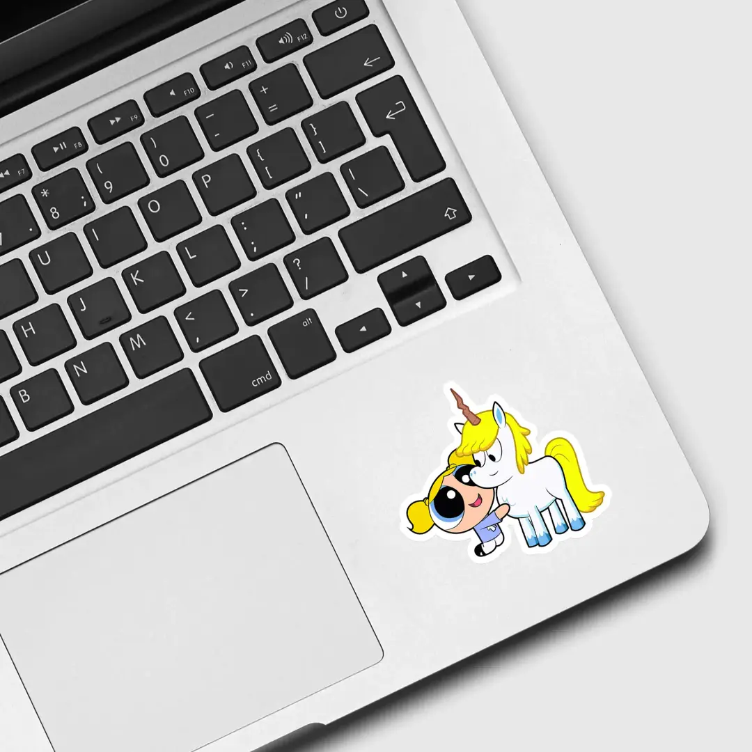 The Powerpuff Girls Bubbles und Donny Sticker