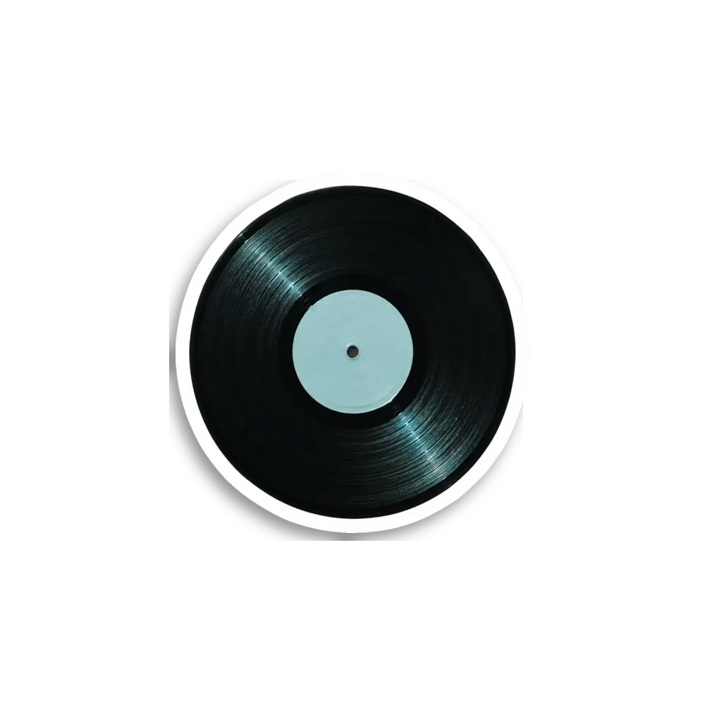 Vinyl-Schallplatten-Sticker