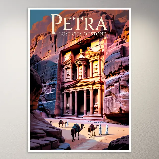 Petra Reiseposter