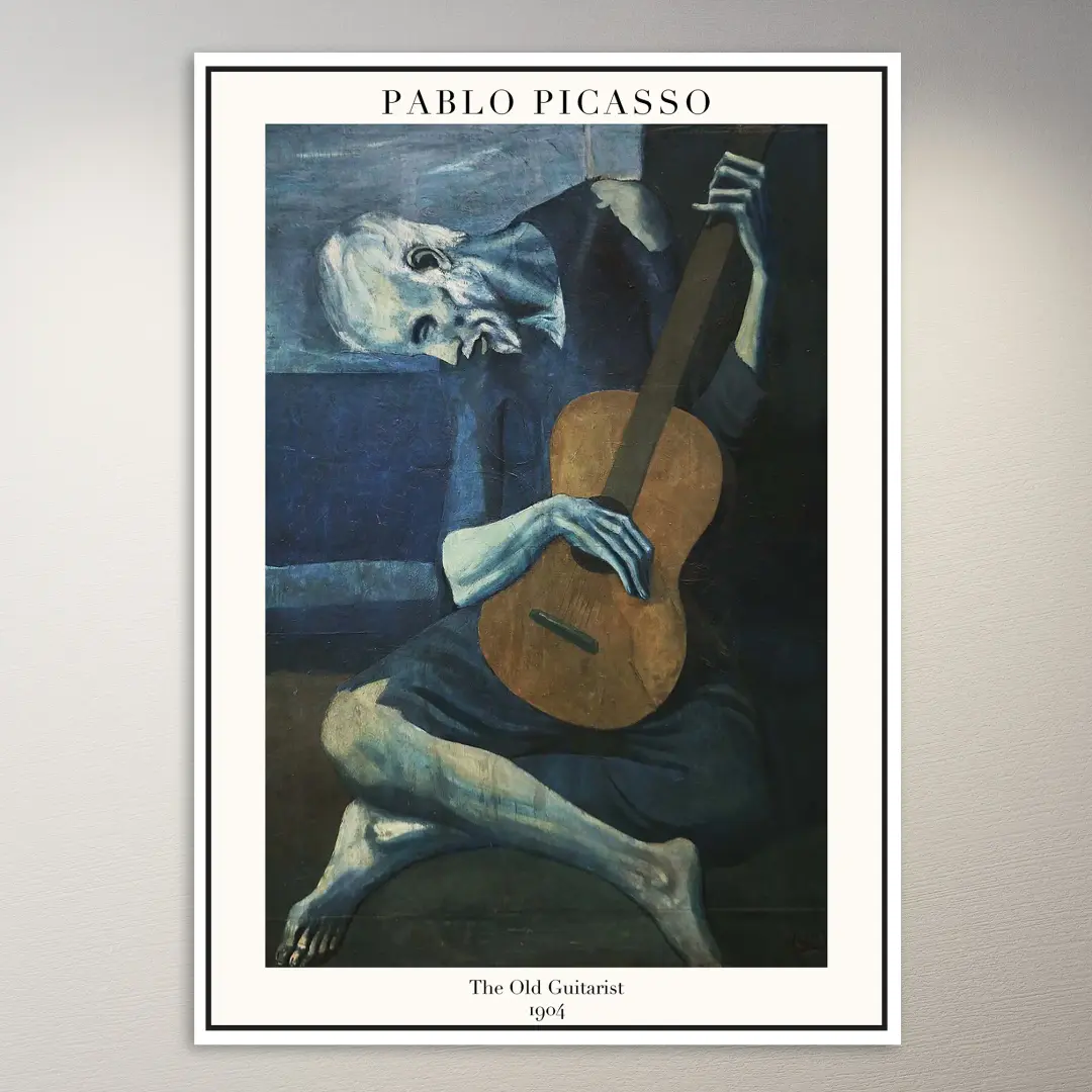 Pablo Picasso The Old Guitarist Poster