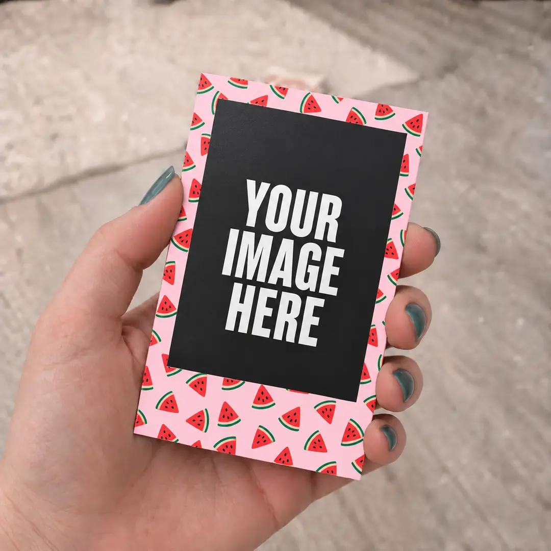 Watermelon Slice Polaroids