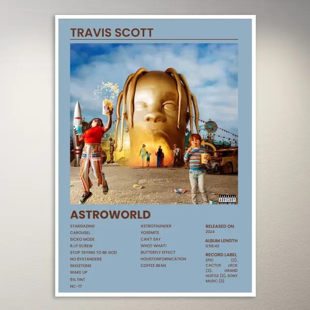 Travis Scott Poster