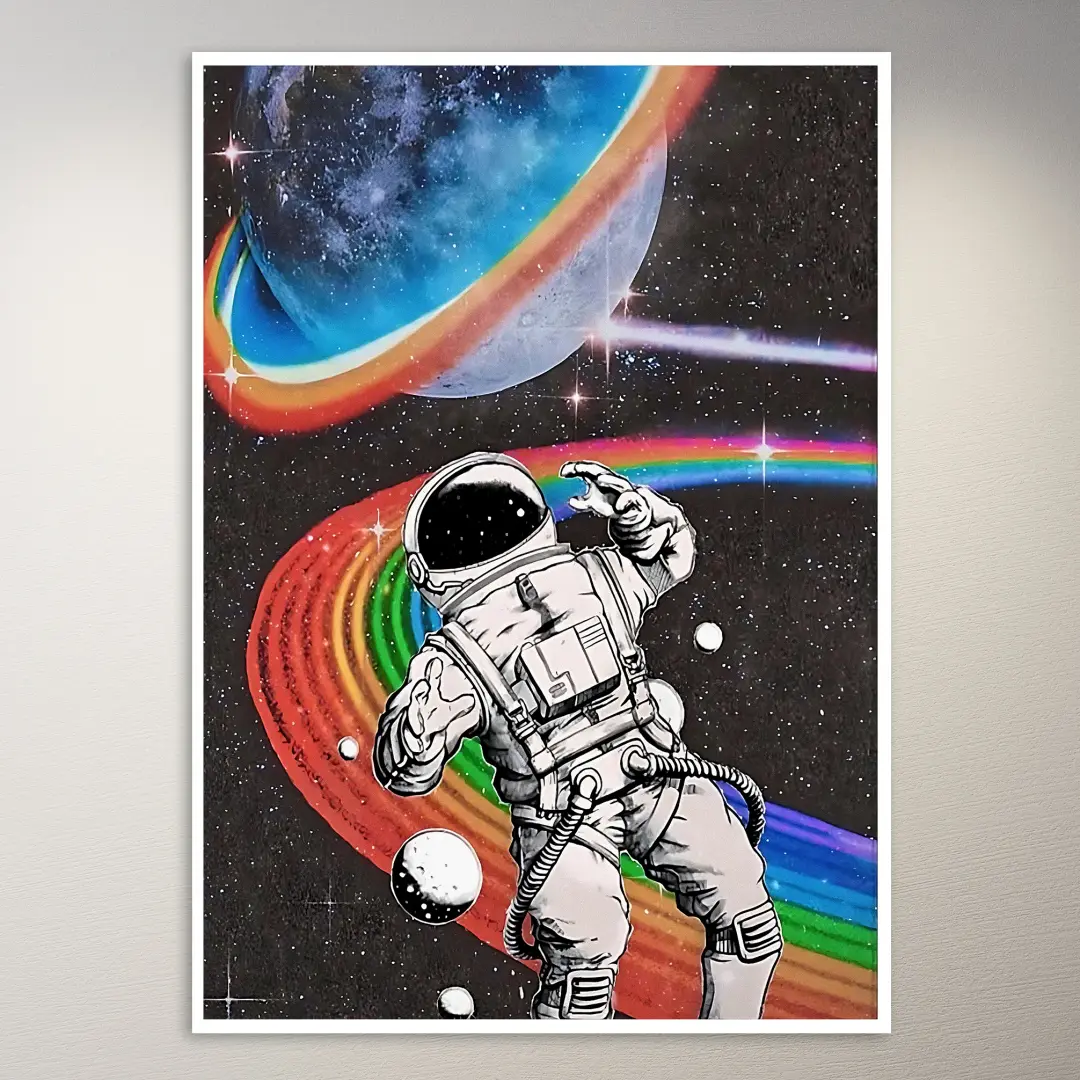 Trippy Kunst-Poster