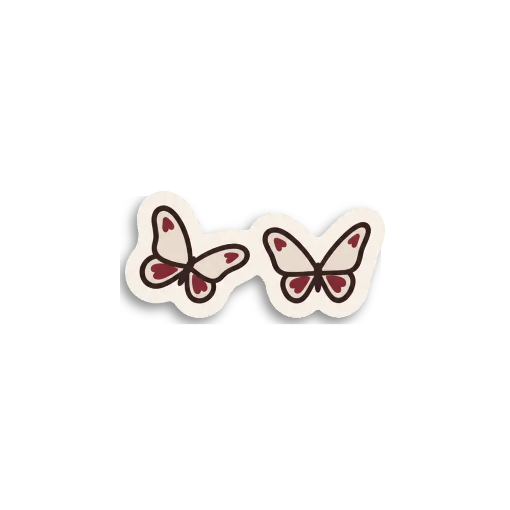 Butterfly Pair Sticker