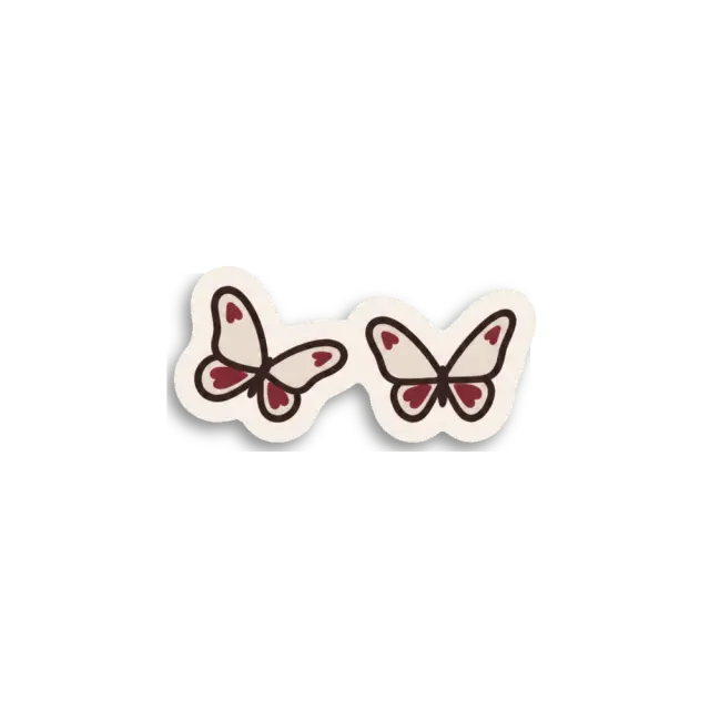 Butterfly Pair Sticker