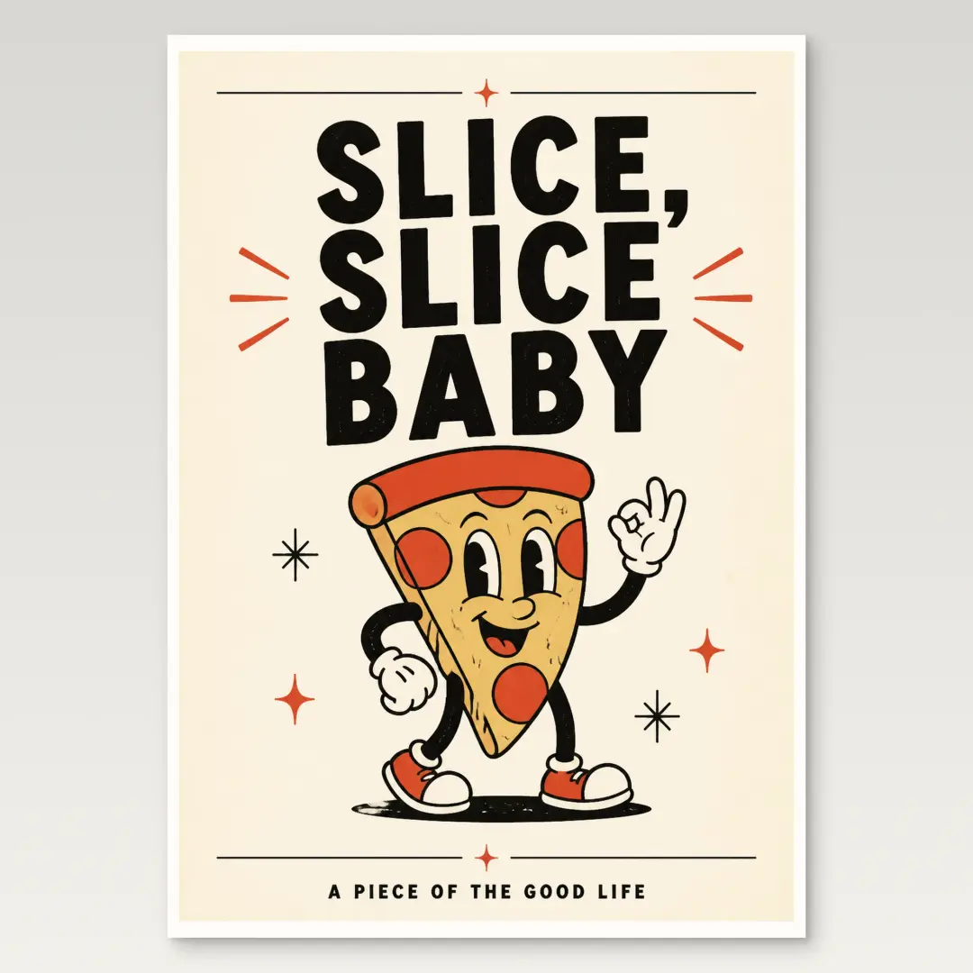 Pizza-Poster