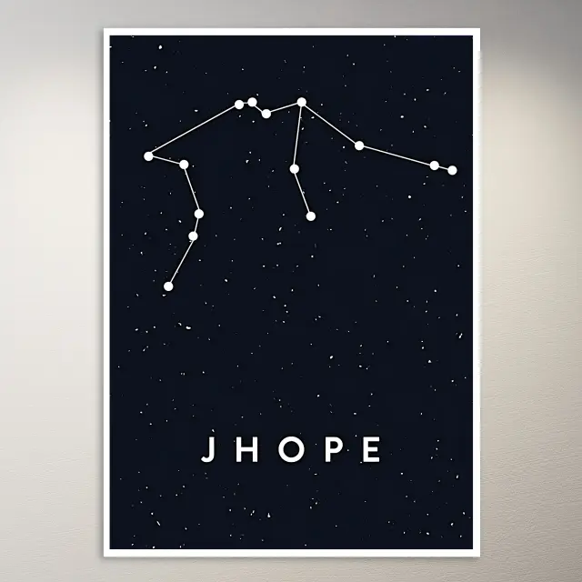 J- Hope Sternbild-Poster