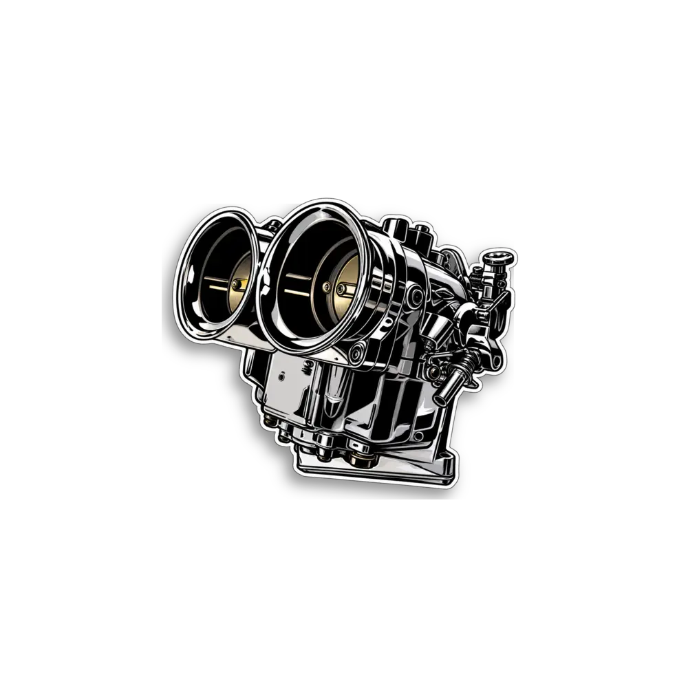 Biturbo-Motor Sticker