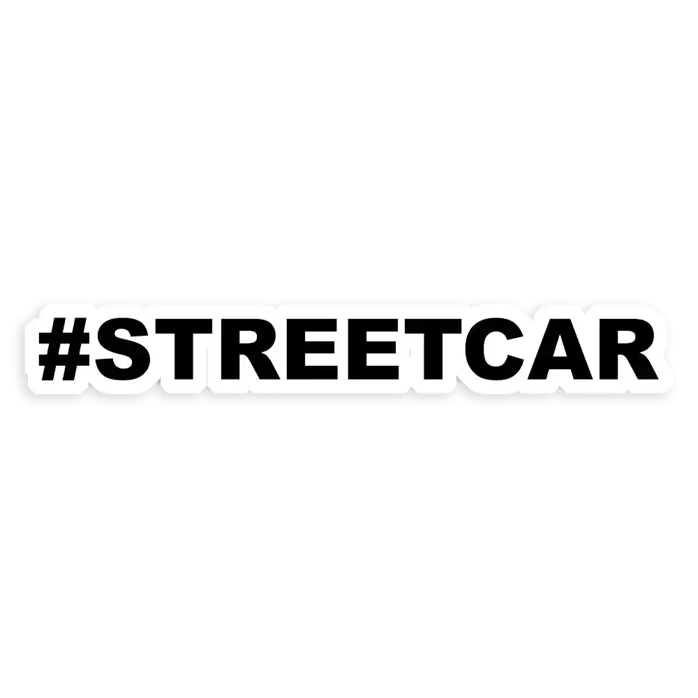 สติกเกอร์ Streetcar