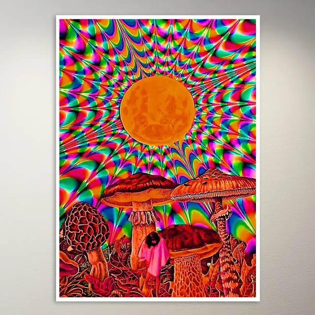 Trippy Kunst-Poster