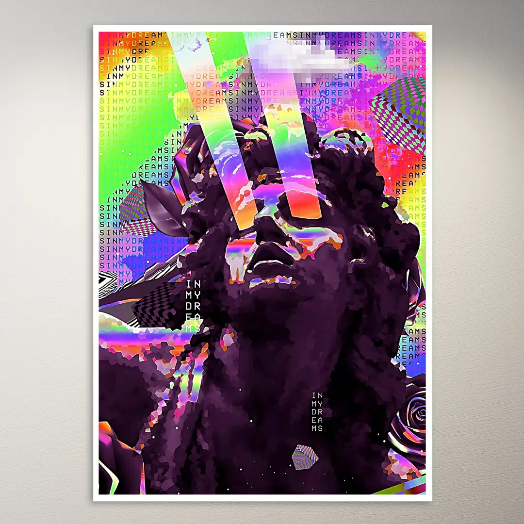 Trippy Kunst-Poster