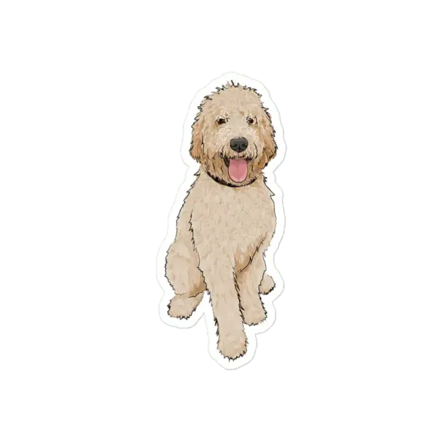 Goldendoodle-Sticker