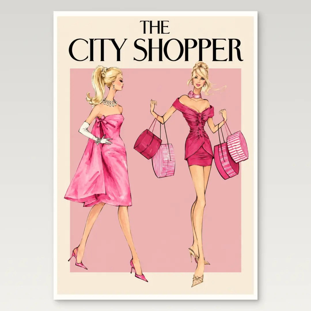 Der City-Shopper Poster