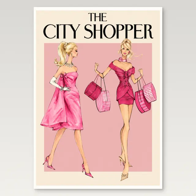 Der City-Shopper Poster