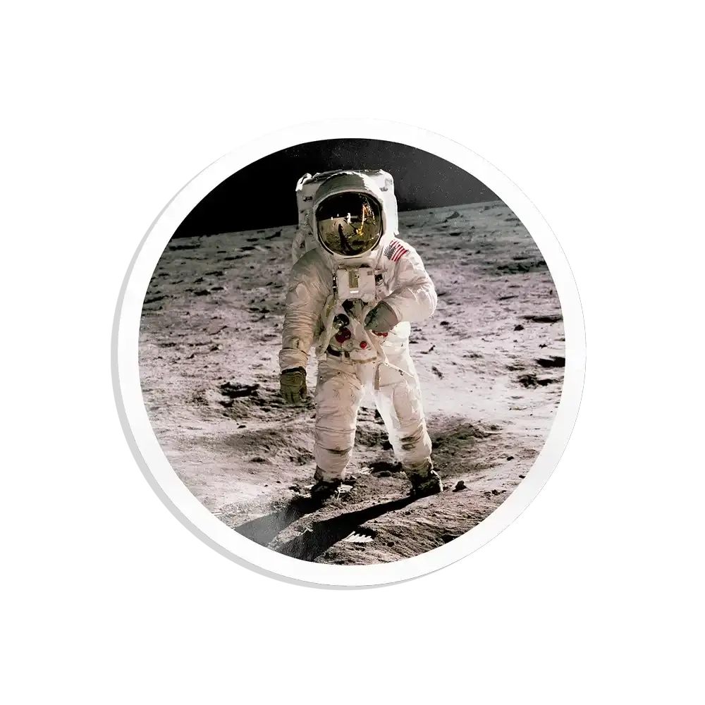 Astronauten-Sticker