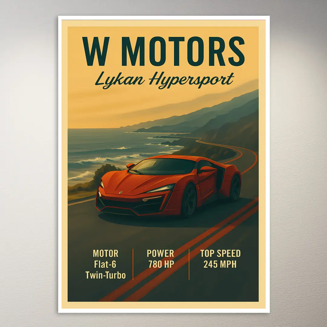 Póster de Lykan Hypersport Roadster