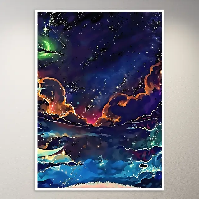 Trippy Kunst-Poster