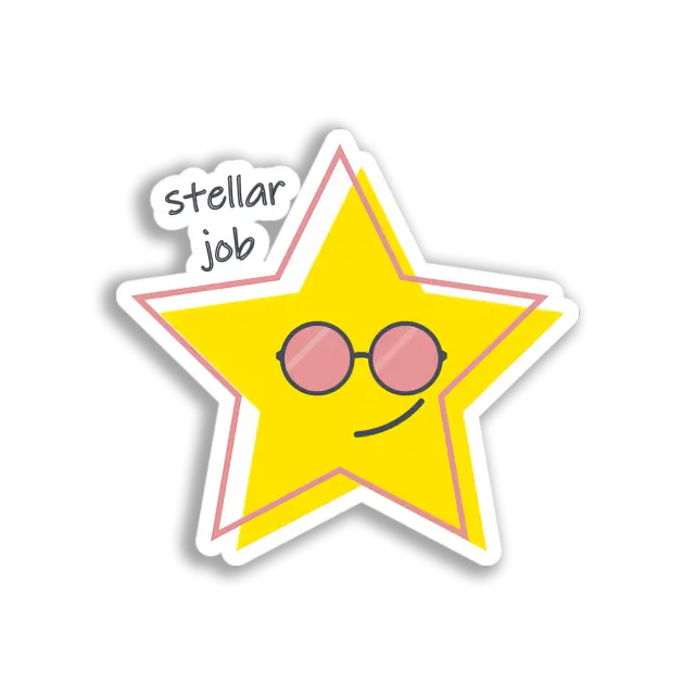 Cooler Stern Sticker