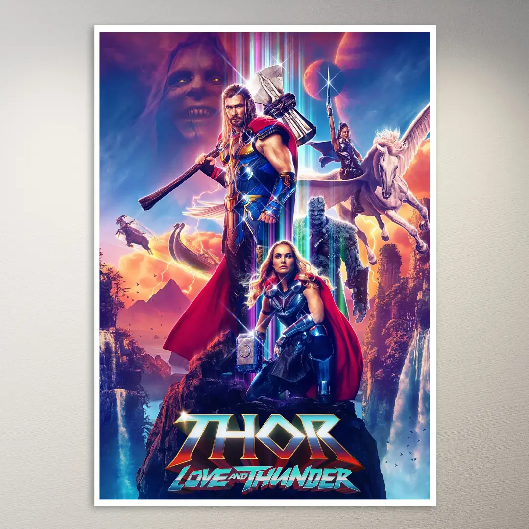 Thor Love and Thunder पोस्टर