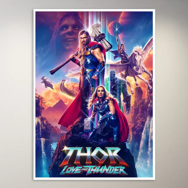 โปสเตอร์ Thor Love and Thunder