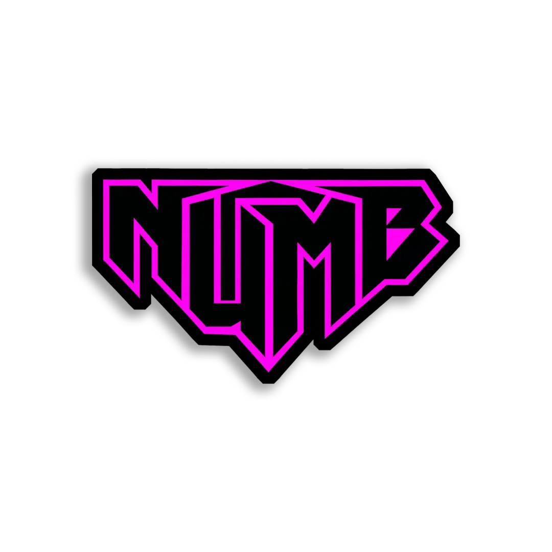 Numb in Pink Sticker