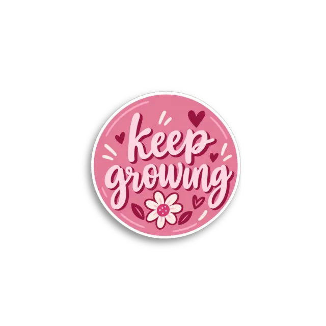 Wachse weiter Sticker