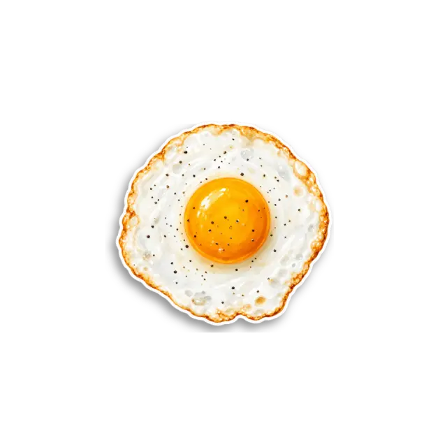 Sunny Side Egg Sticker