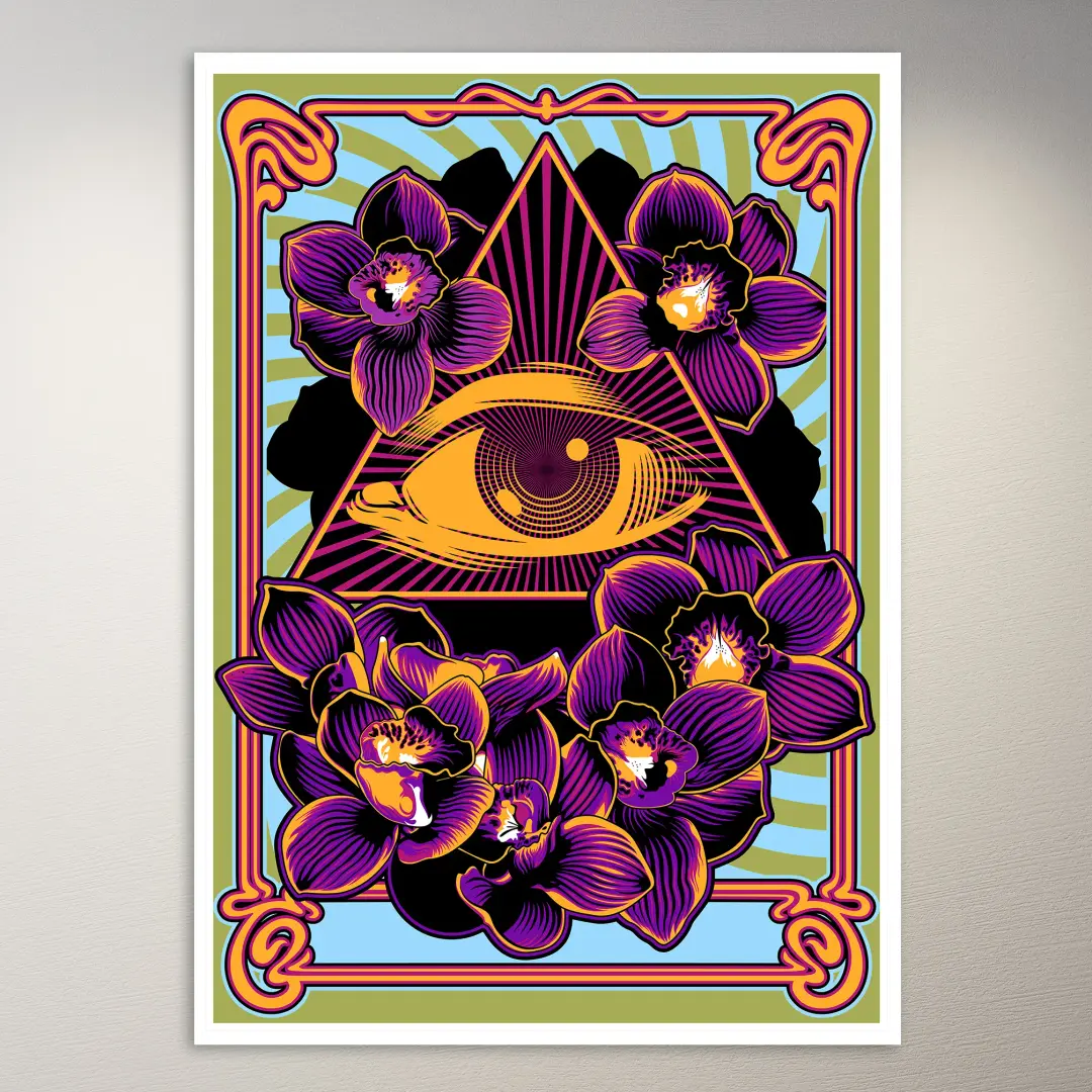 Trippy Kunst-Poster