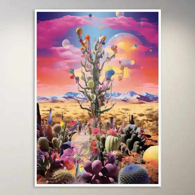 Trippy Kunst-Poster