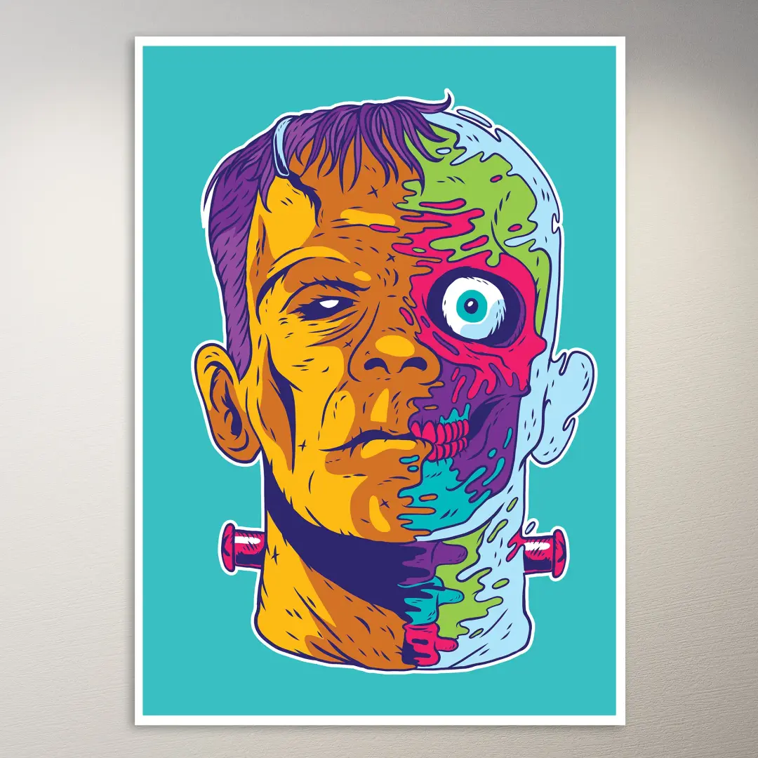 Trippy Kunst-Poster