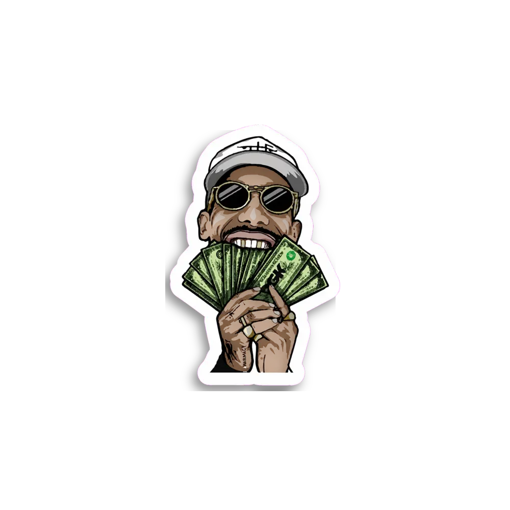Geld-Figur Variante 3 Sticker