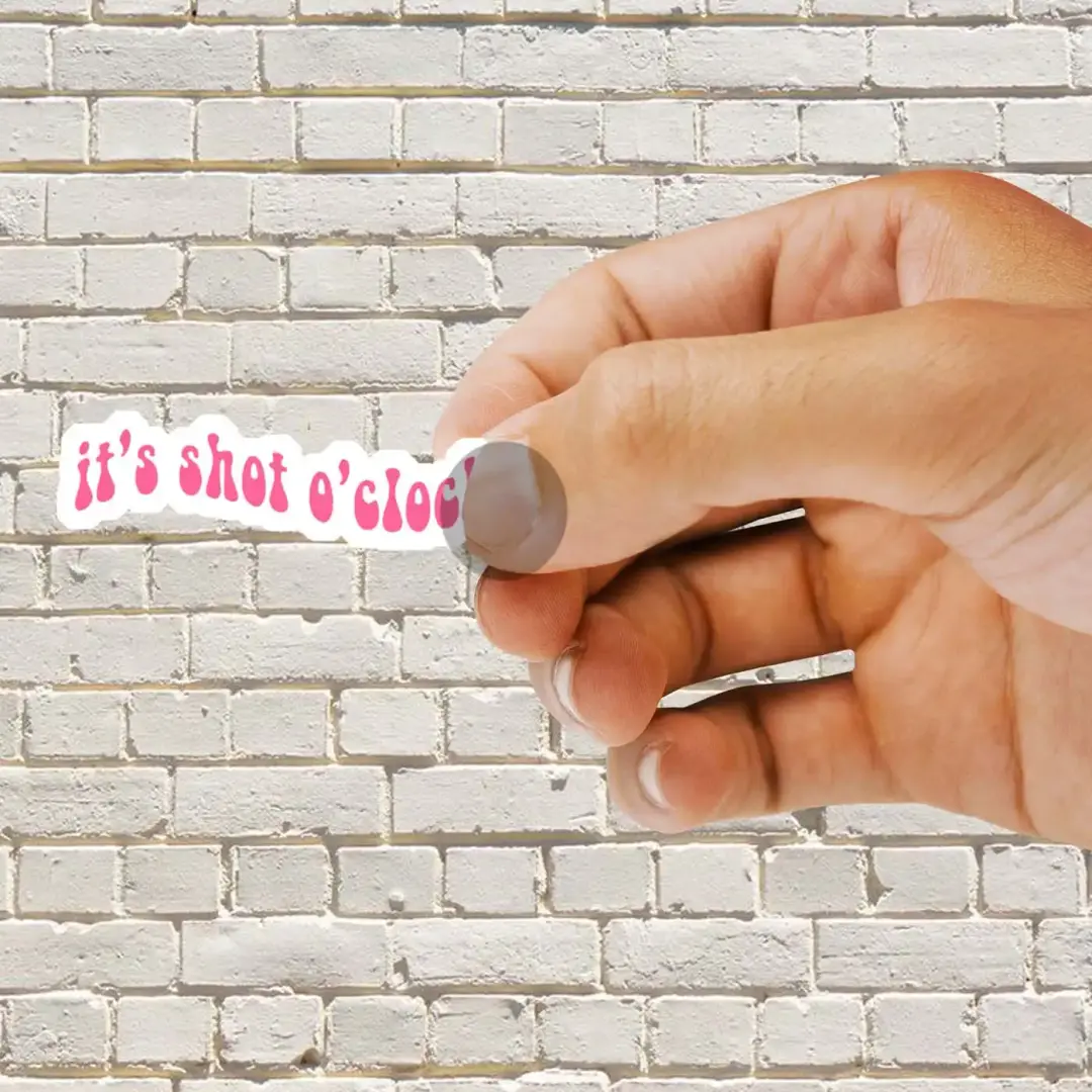 Zeit für einen Shot Sticker