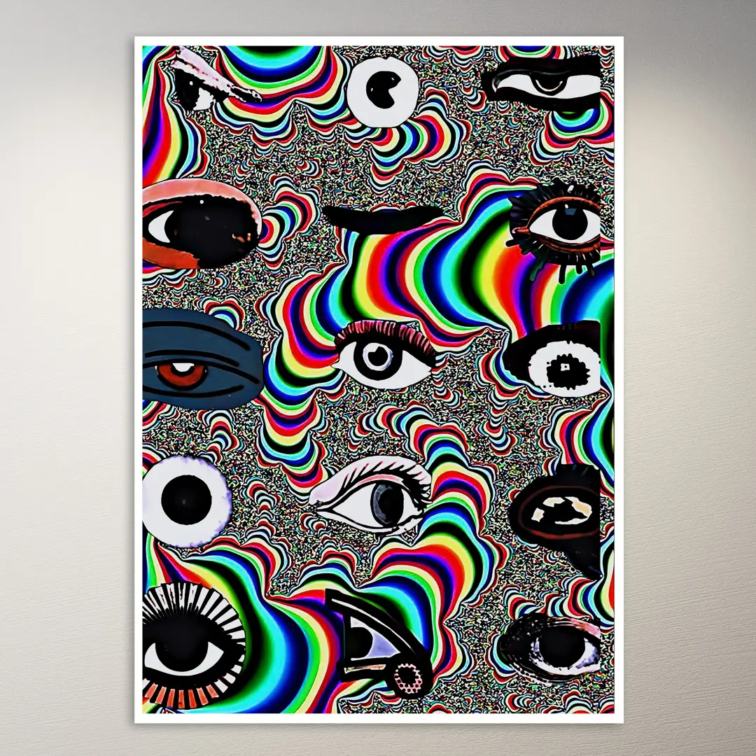 Trippy Art Poster