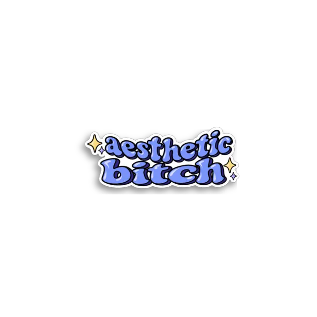 Ästhetik-Bitch Sticker