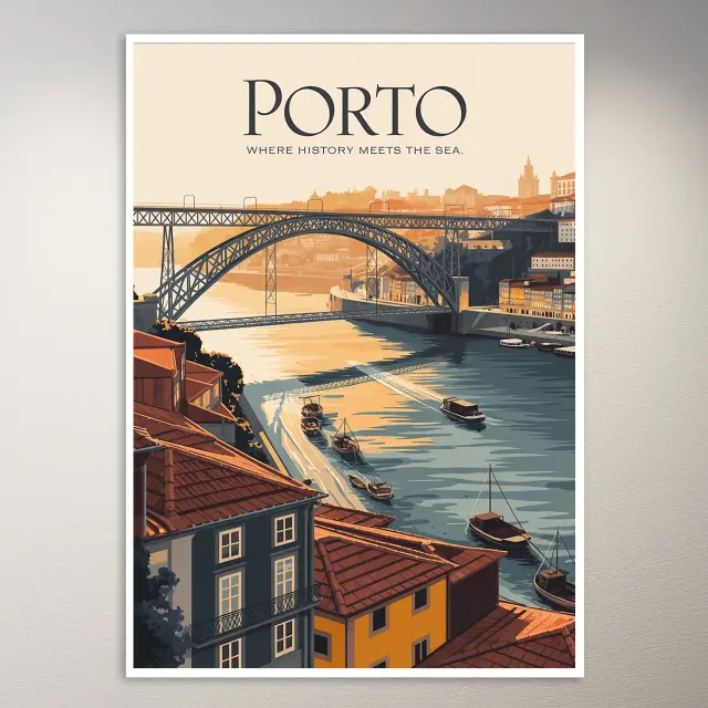 Porto Reiseposter