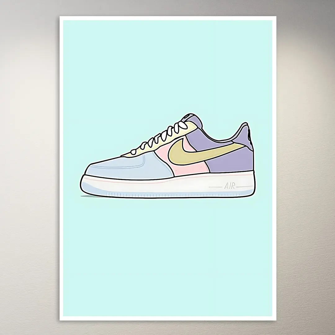 Póster de arte sneakerhead