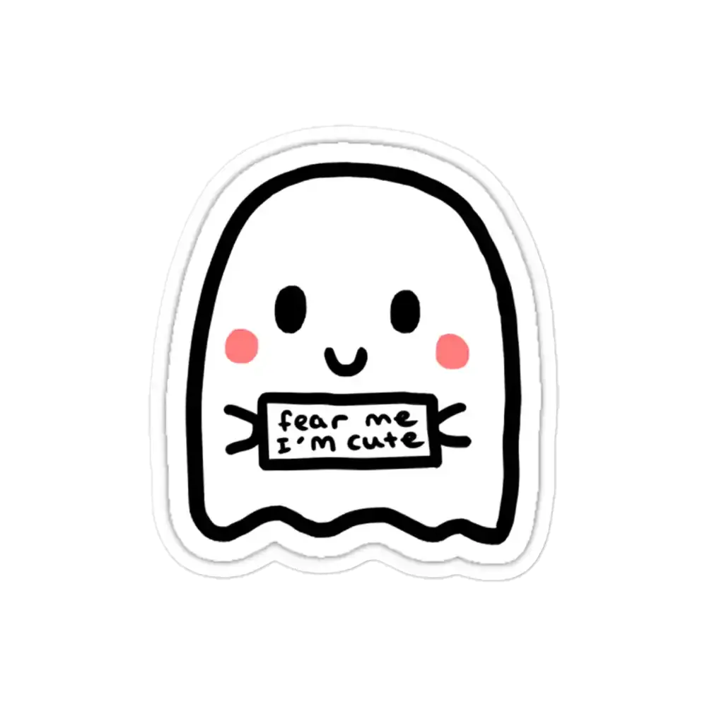 Cute Ghost Sticker