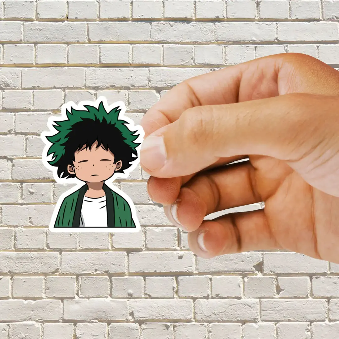 Izuku Midoriya Tired Sticker