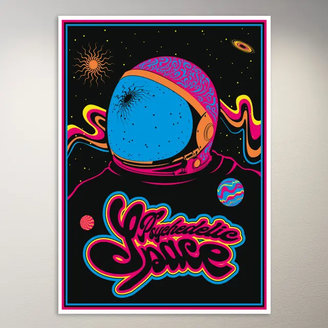 Trippy Kunst-Poster