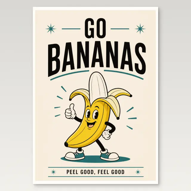 Bananen-Poster