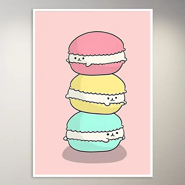 Kawaii Aesthetics Wall Poster